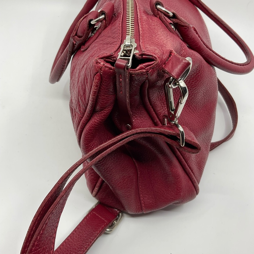 Vintage Roots Leather Convertible Crossbody Satchel Bag - Picture 2 of 11